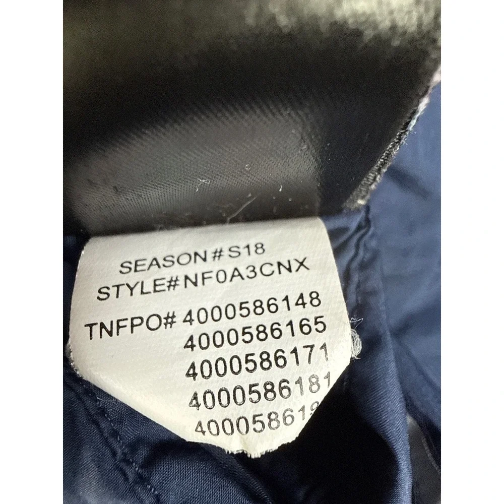 The North Face WindWall Jacket Boys L 14/16 Blue Reversible Hooded Windbreaker